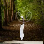 Hand Forged Carbon Steel Outdoor Camping Jungle Gurkha Knife With Sheath