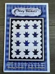 May Baskets by Linda Everhart Miniature Series Quilt Pattern Reverse Applique