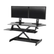 Ergotron WorkFit Corner Standing Desk Converter (black) 33-468-921 ✅