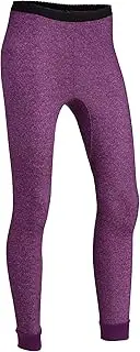 [COLDPRUF] Indera Women's Performance Rib Knit Thermal Underwear Pant with Silvadur