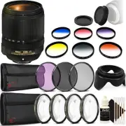 Nikon AF-S DX NIKKOR 18-140mm Lens for Nikon DSLR Cameras w/ Accessories