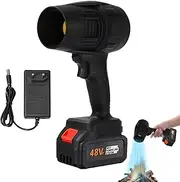 Turbine Blower, Spray Blower - Cordless Turbine Dust Blower - Portable Compressed Air Duster, 200mph Dry Spray Fan for Automotive Interior, Elect