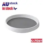 25.5cm Spice Round Rack Plate Non-Slip Turntable Storage Tray Kitchen Organizer