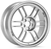 Enkei RPF1 17x8 5x114.3 35mm Offset 73mm Bore Silver Wheel Evo 8/9