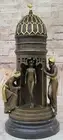 Art Deco Hot Cast Prepping Ali by Franz Bergman Bronze Sculpture Figurine Deal