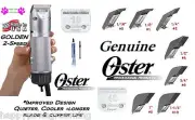 Oster GOLDEN A5 HEAVY DUTY 2 Speed CLIPPER&10,40 blade&7 Guide Comb SET DOG CAT