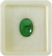 [JAGDAMBA GEMS] 7.25Carat Natural Certified Emerald Panna Green Loose Gemstone, Natural Emerald Panna Loose Gemstone, Emerald, Natural Emerald Panna Loose Gemstone, Emerald