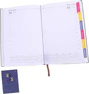 WOFASHPURET Academic Planner Notebook Portable Organizer with Daily Pages for Schedule Management Stylish Design for Home Office Use for Goals Appointments