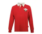 Wales Rugby Union Shirt Vintage Jersey - Red