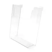 8 ½ x 11 inch Clear Acrylic Literature Holder for Wire Grid
