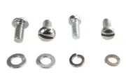 Circuit Breaker Screw Kit Chrome fits Harley Davidson