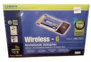 BRAND NEW LINKSYS WIRELESS-G NOTEBOOK ADAPTER WPC54G