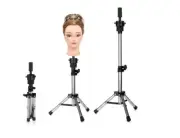 Adjustable Tripod Stand Holder Training Head Hairdresser Mannequin Doll NEW