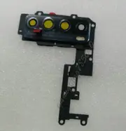 For TCL 20 SE T671 Rear Camera Lens with Frame Holder Back Camera Frame+Flash