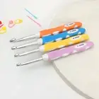 Yarn Crochet Hooks Beginner Hook Set Ergonomic for Arthritic Hands