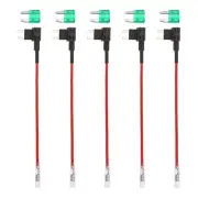 Fuse Tap 24V 12V Car Add A Circuit Fuse Tap with 30A Mini Fuses, 5pcs