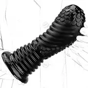SM Anal Dildo Giant Anal Plug with Suction Cup XXL Butt Plug Extra Large Anal Dildo Anal Beads Anus Dilator Sex Toy For Men Women(S)