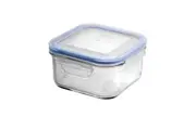 Tempered Glass Square Food Container - 480mL