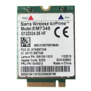 SIERRA EM7345 04X6014 4G LTE WWAN Card lenovo Thinkpad X250 X1C W550 T450 X240