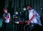 Jacob Tilley and Sameer Gadhia of Young the Giant at The Fillmor- 2014 Photo