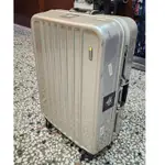 【二手】 PRESIDENT 26吋 ABS材質 防刮 耐摔 鋁框 無拉鍊 防盜 大容量 行李箱 旅行箱