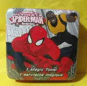 Spider-Man Magic Compressed Towel Expands in Water Marvel Official