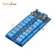 16 Channel WIFI Relay Module DC 5V 12V ESP8266WIFI Relay Low Level Trigger Board