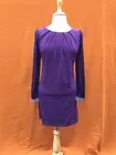 Paper Scissors long sleeves , purple ,mini dress. Size Small. Brand new / tags.