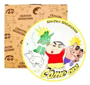Crayon Shin-chan Plate Yellow Edge 8"