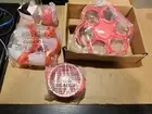 Egglettes Hard boiled Egg Cooker without shells Microwave Timer Silicone - NEW