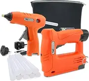 [TACWISE] 1777 Cordless Set, 53-13EL Stapler/Nailer 12V, H12-12 Hot Melt Glue Gun 12V, 12V Lithium-Ion Interchangeable Battery, 10 Glue Sticks and Storage Bag
