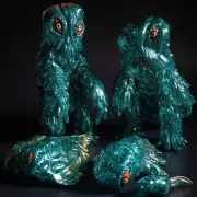 Godzilla Store Limited Marusan Hedorah Christmas Set Japan New
