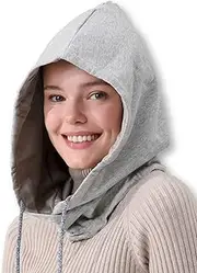 [Radia Smart] 5G Anti-Radiation & EMF Protection Shielding Hat/Hood Blocking RF EMF - Brian Coat - WiFi Grey