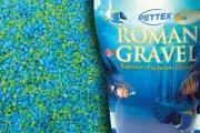 Aqua (Mixed Blue and Green) Colored Aquarium Fish Tank Gravel Substrate 4.4lb