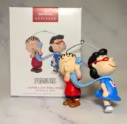 2024 Hallmark Peanuts Super Lucy and Linus Christmas Tree Ornament Charlie Brown