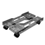 Adjustable Computer Tower Stand, Mobile CPU Stand with 4 Rolling Caster