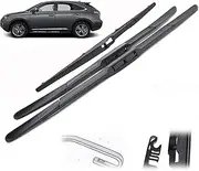 26" 22" 16" Front & Rear Wiper Blades Set Car Windshield Windscreen,For Lexus RX450H RX350 AL10 2009-2015