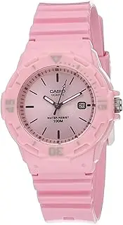 [Casio] Women's Diver Look Analog Digital Watch, Pink Dial, Pink Band