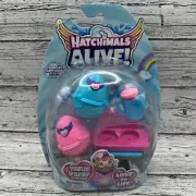 Hatchimals Alive! Hungry Hatchimals Playset Love to Life Hatches Like A Real Egg