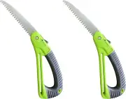 Garden Guru Folding Pruning Saw with Ergonomic Handle, Safety Lock 4 packs
