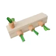 Parrot Chewing Toy with Stopper Cork Treasure Game Bird Perch Bird Foraging Toy