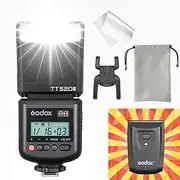 Godox TT520III TT520 III Camera Flash Speedlite, GODOX TT520II TT520 II Upgraded, Godox Wireless 433MHz GN33 Flash with Built-in Receiver Transmitter for Canon Sony Nikon Fuji Pentax Panasonic Olympus