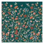 Imperial Gardens Teal Mural 2.8m x 2.1m