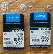 Crucial 16GB KIT 2 x 8GB DDR4 3200 MHz PC4-25600 SODIMM 1.2V 1Rx8 Laptop Memory