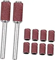 COMNESTBI 1set Mesh Polishing Sandpapers Manicure Cloth Grinding Tool for Jade High Efficiency Pet Polishing Rods