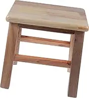 Solid Wood Stool Boys and Girls Potty Training Seat Living Room Bench Small Square Stool Easy to Clean