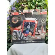 FAO Schwarz 3-IN-1 Tabletop LED Art Easel New In Box