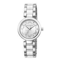 在飛比找PChome24h購物優惠-Hello Kitty 典雅氣質陶瓷腕錶-白
