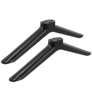 2 Pcs TV Base Man Computer Monitor Wall Mount Desktop Storage Stand