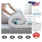 3" Firm Twin Mattress Topper - Cooling Gel Infused Memory Foam & Tencel Cover
